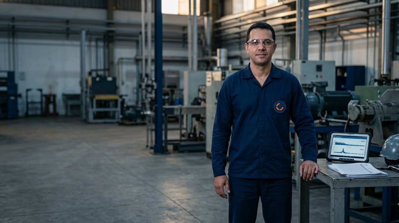 FOTO: engenheiro elaborando laudo técnico com dados de campo